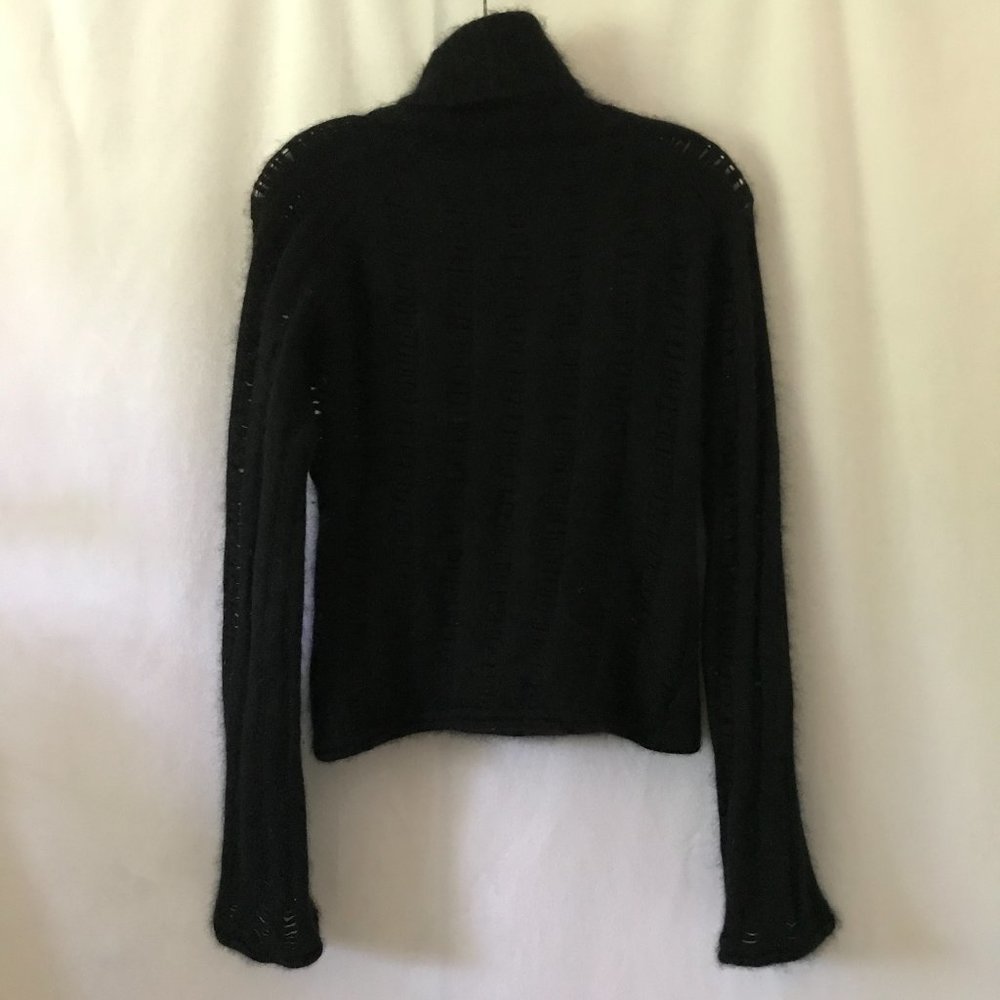 Bebe Angora Rabbit Hair-Blend Turtleneck Sweater - Picture 2 of 6